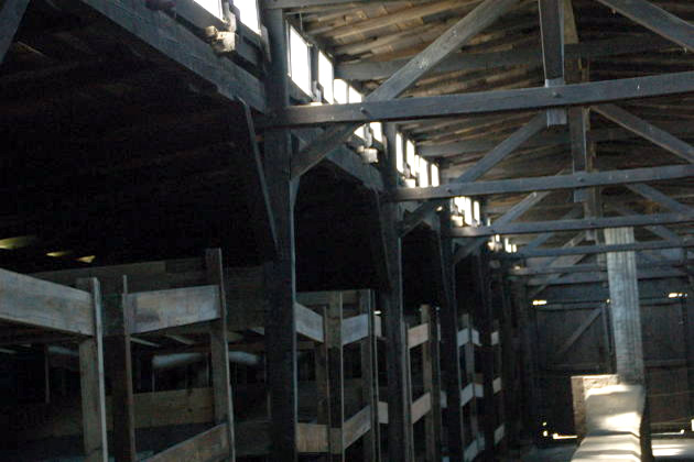 Detalle del interior de los barracones