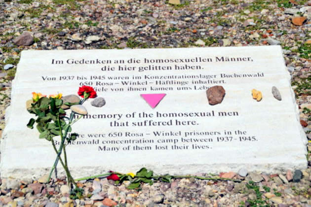 Memorial a los homosexuales muertos en Buchenwald