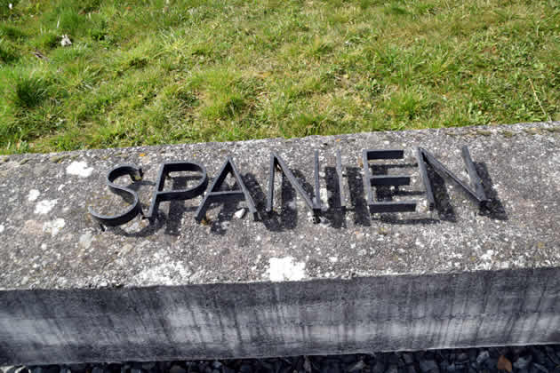 Recordatorio de los españoles muertos en Dora-Mittelbau