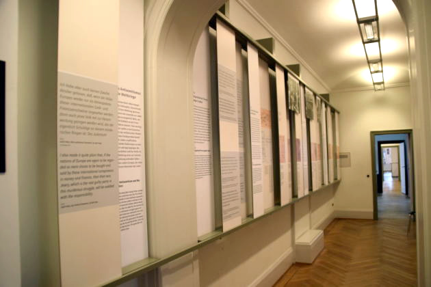 Detalle de la exposición histórica