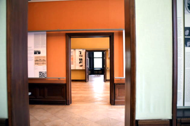 Vista de las salas de la exposición histórica
