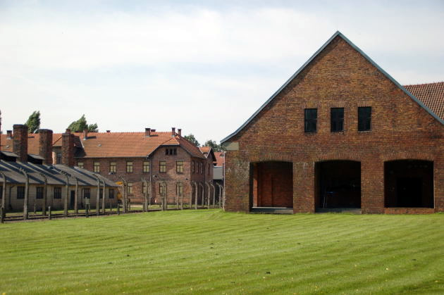 Barracones del antiguo cuartel de caballería polaco