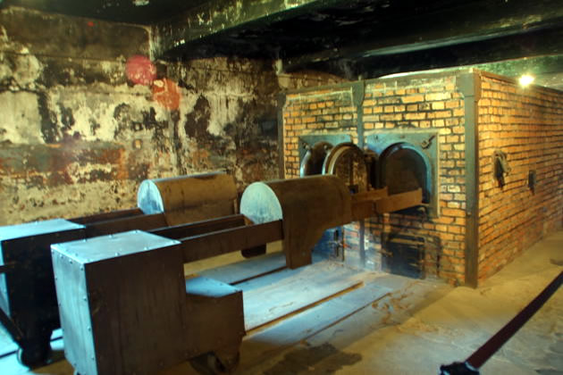 Primeros hornos crematorios de Auschwitz